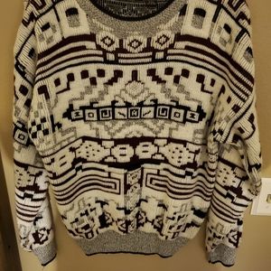 Expressions knitted sweater
